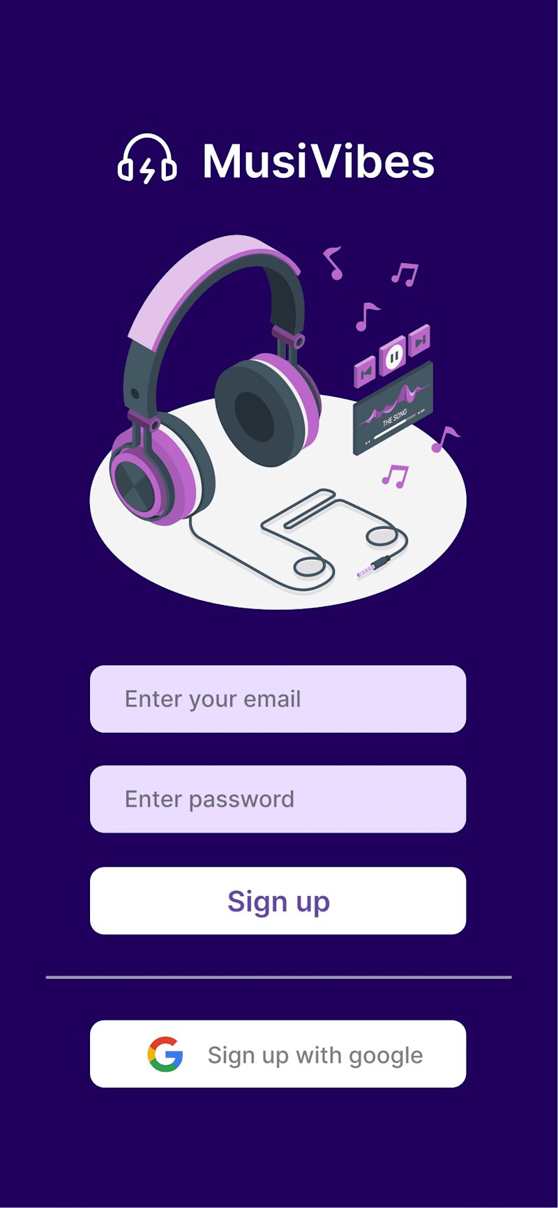 Cover image for Music app design