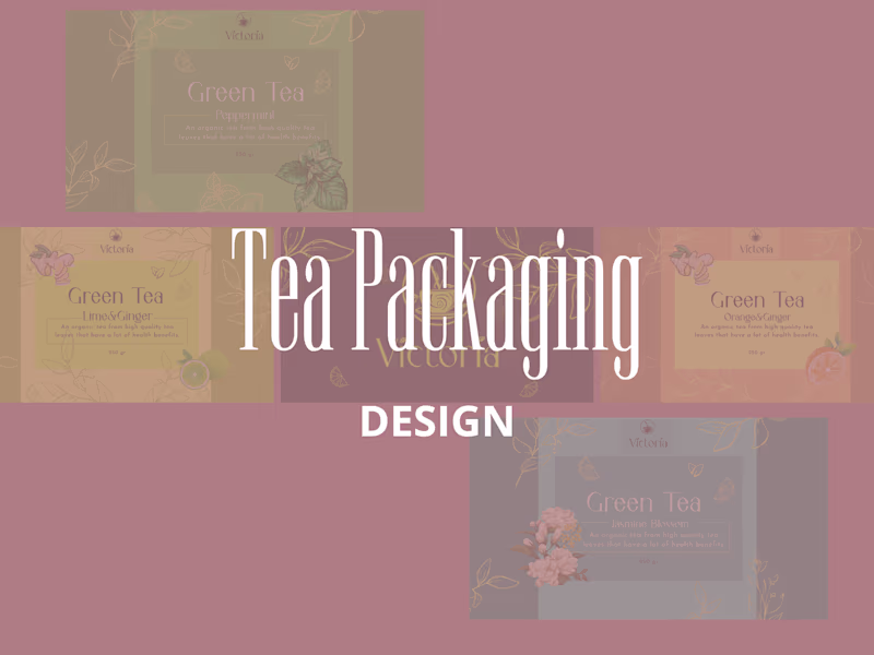 Cover image for Tea packaging design :: Behance