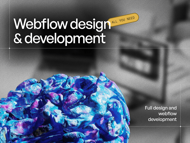 Cover image for Webflow design & development