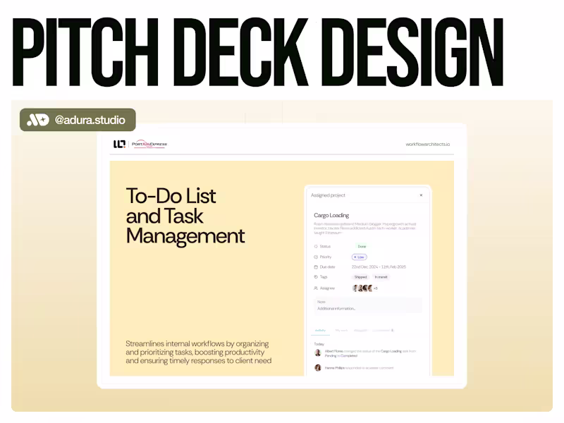 Cover image for Pitch Deck Design