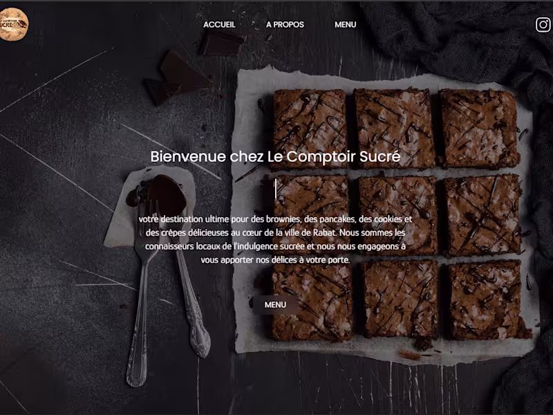 Cover image for bakery website