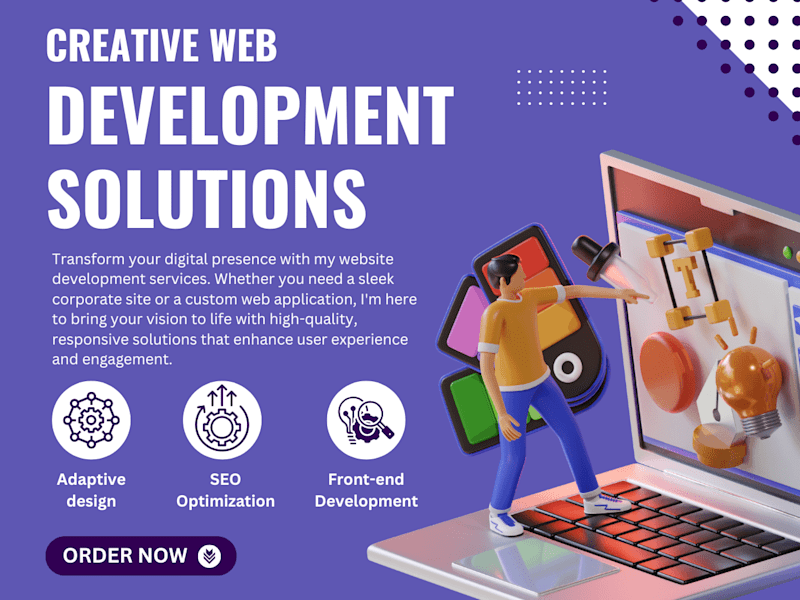 Cover image for Frontend Developer (HTML/CSS/JavaScript/jQuery/Bootstrap)