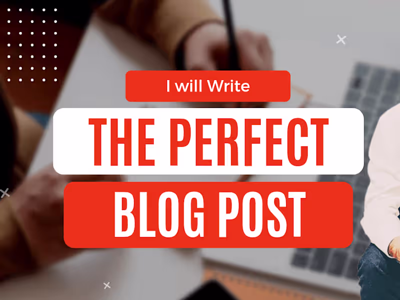 Cover image for I will write SEO Optimized blogs and articles for you