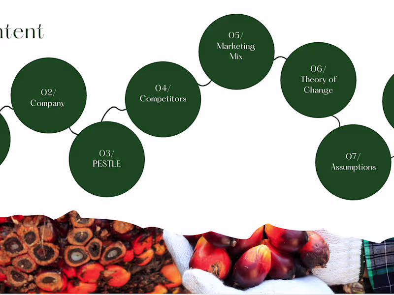 Cover image for Liberia palm oil industry