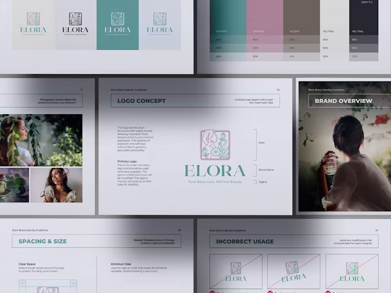 Cover image for Logo Design + Brand Guidelines