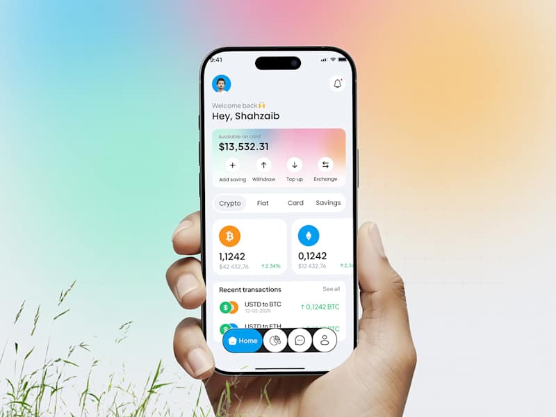 Cover image for Finance Mobile App | UI UX Design