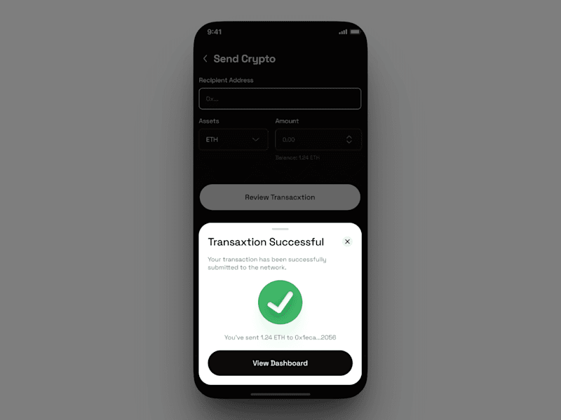 Cover image for Mobile Crypto App