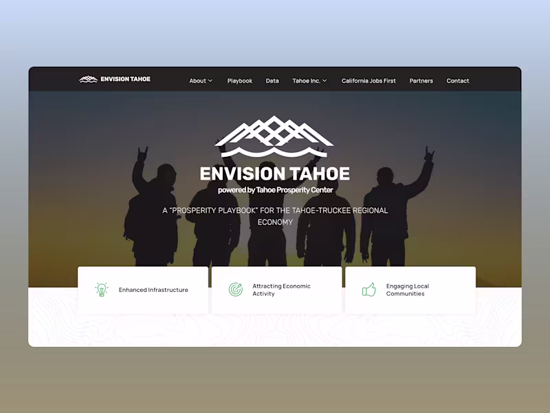 Cover image for Envision Tahoe WordPress Development & Maintenance