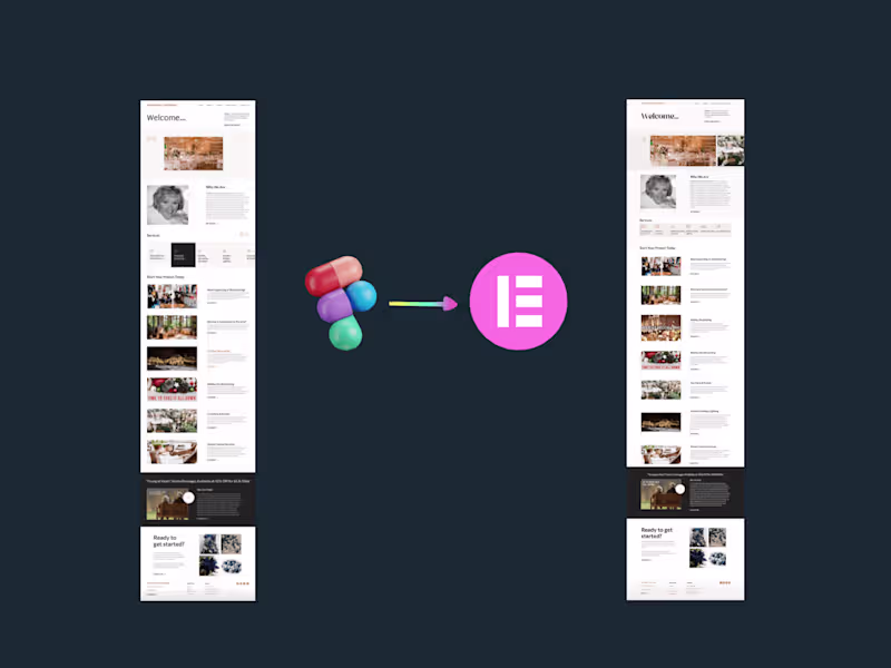 Cover image for Figma to Elementor