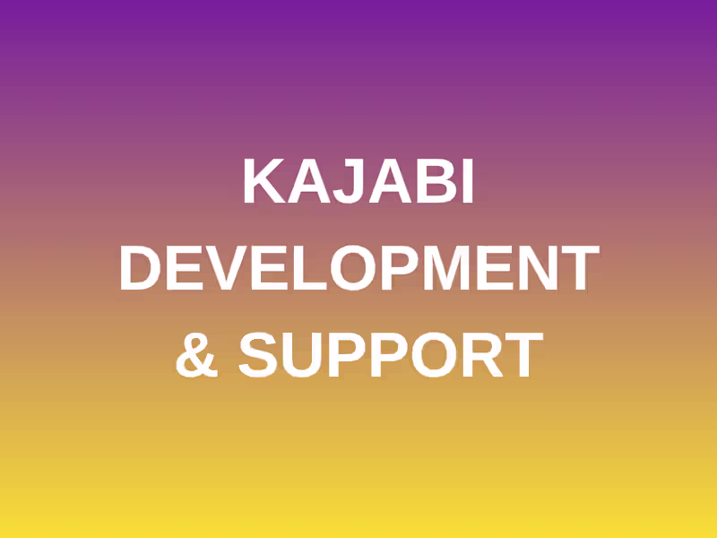 Cover image for Custom Kajabi Website + Sales Page 
