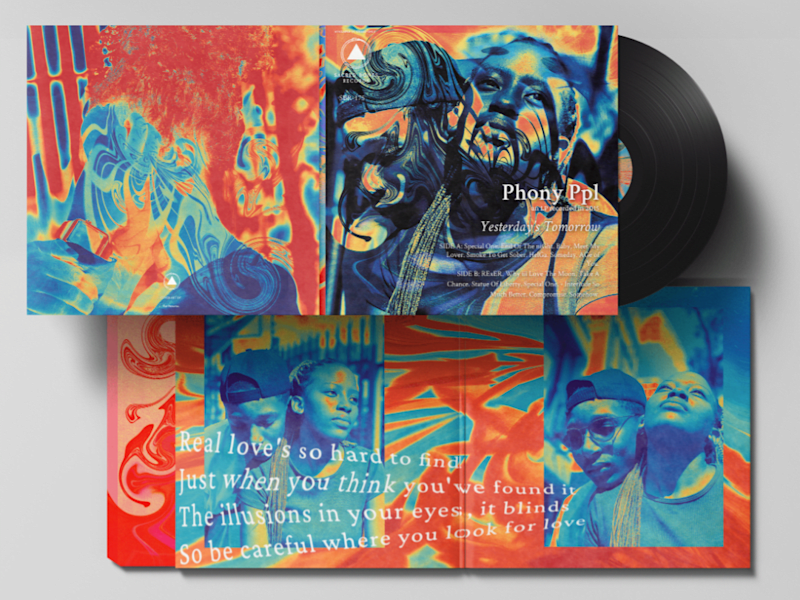 Cover image for 
Yesterday's Tomorrow - PHony Ppl | Vinyl Cover Design
