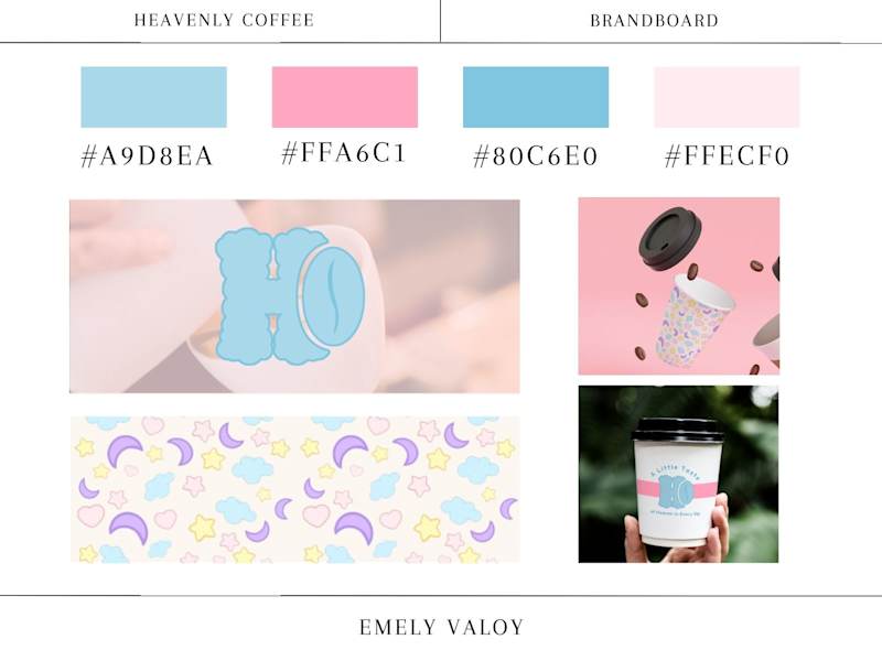 Cover image for Heavenly Coffee branding