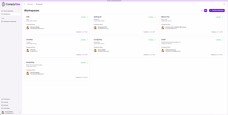 Cover image for ComplyOne (https://complyone.tech/) — I recently