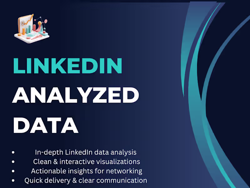 Cover image for Analyzed your Linkedin data using Python