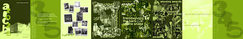 Cover image for Yearbook Zine Spread