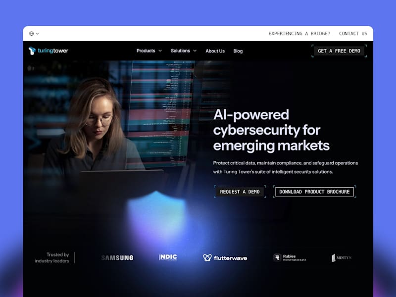 Cover image for Turing Tower – Responsive Web Design in Framer