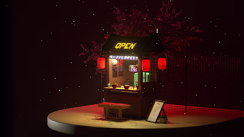 Cover image for How About Some Ramen?  Brand & Scene Design