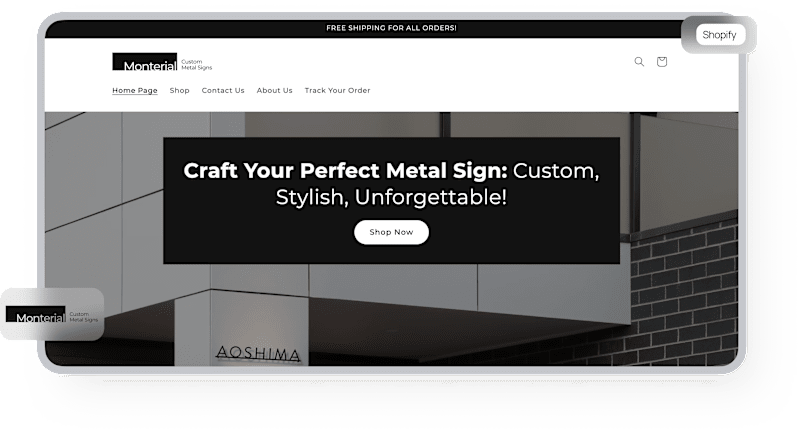 Cover image for From Etsy to Shopify: Launching a Custom Metal Sign Empire
