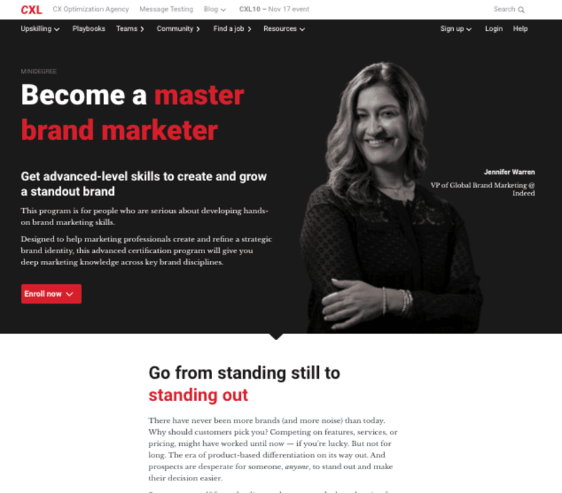 Cover image for Brand Marketing Minidegree