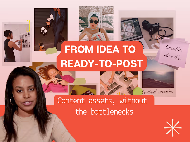 Cover image for Creative Content Direction and Execution (paid & organic)