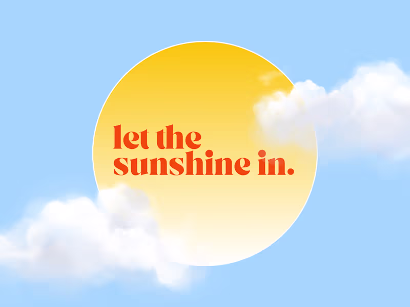 Cover image for Let the Sunshine In Rebrand