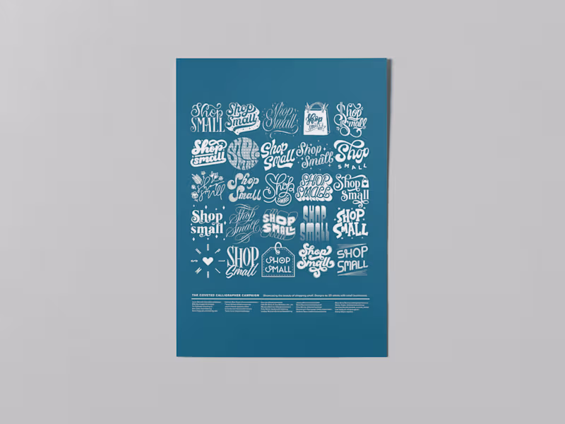 Cover image for Coveted Calligrapher Campaign