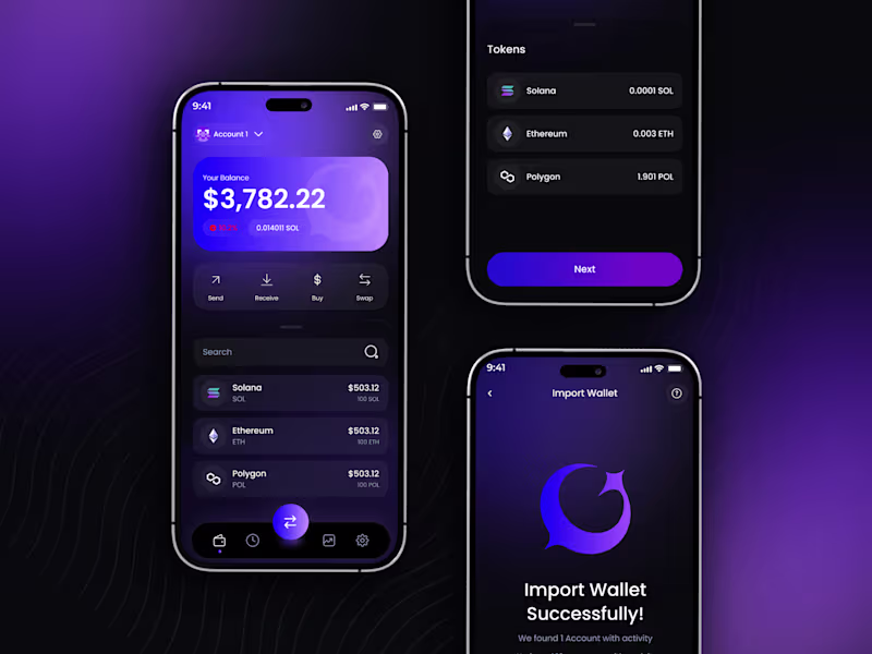 Cover image for Gaya Blockchain - Crypto Wallet