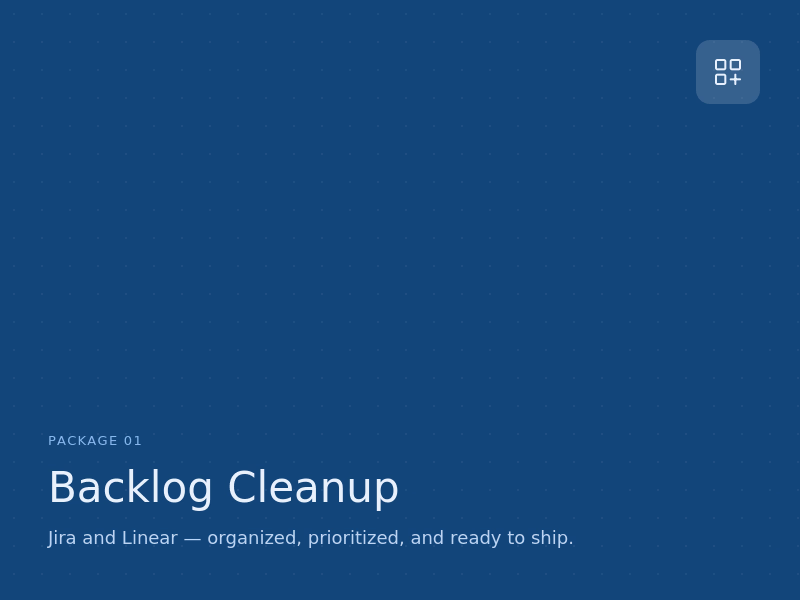 Cover image for Backlog Cleanup