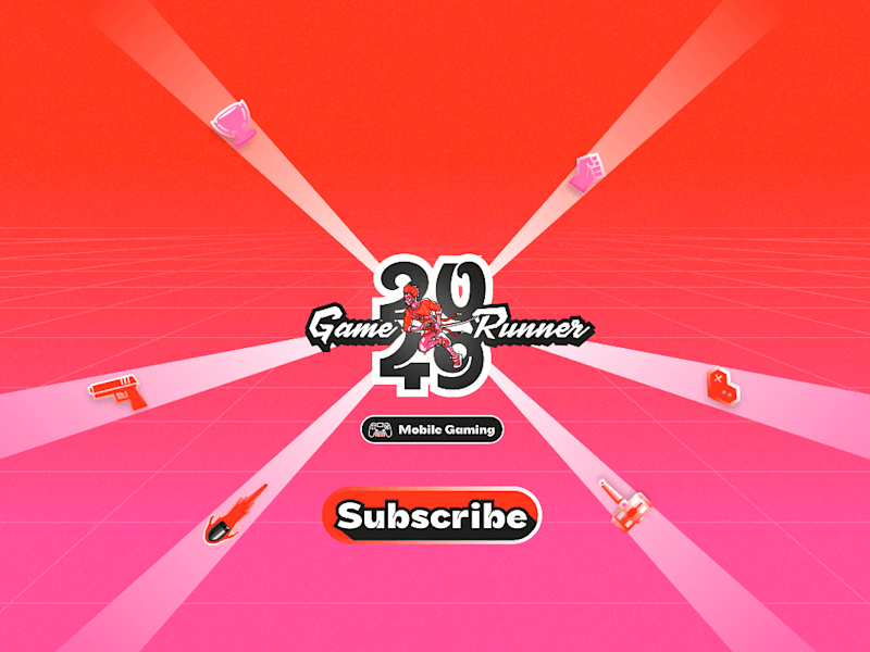 Cover image for YouTube Logo Reveal – Mobile Gaming Channel