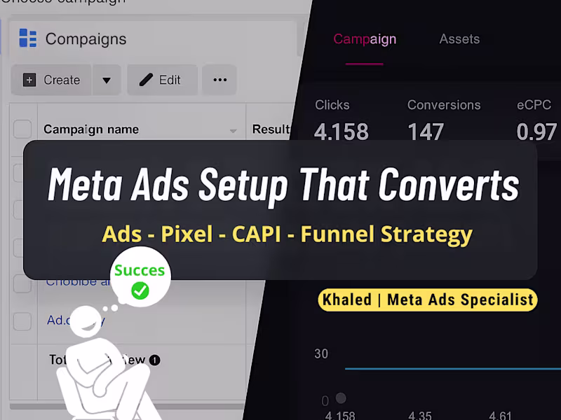 Cover image for I’ll Set Up & Optimize a High-Converting Facebook Ads Campaign