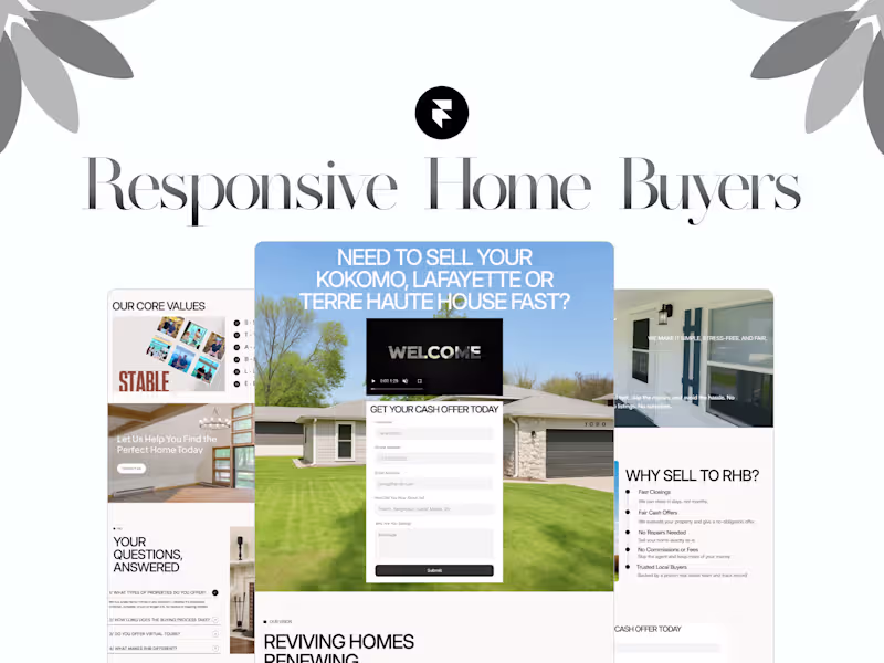 Cover image for Real Estate Website Design in Framer