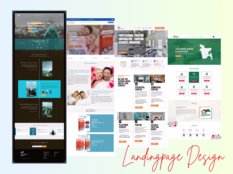 Cover image for Landing Page Expert | Design for Ads, Lead Gen & Product Launch