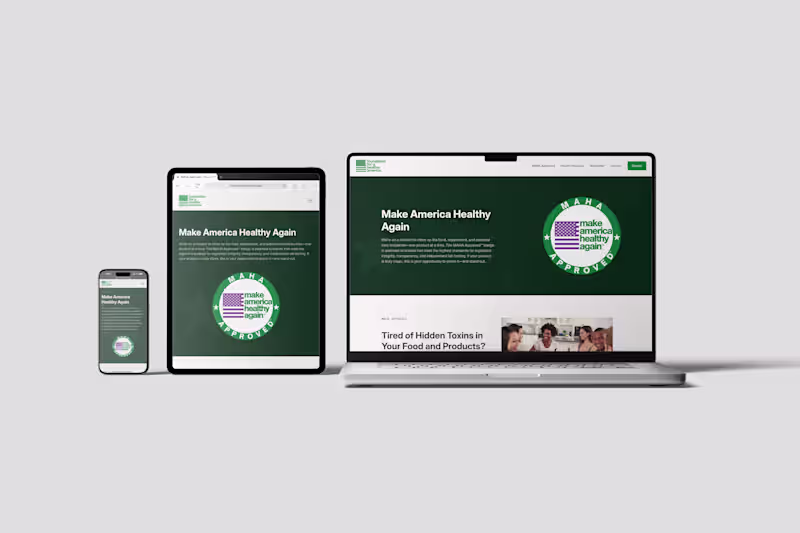 Cover image for Web Design & Development for Foundation for a Healthy America 