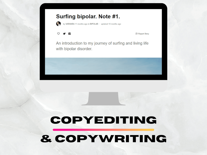 Cover image for Copyediting & Copywriting a Mental Health Article Series