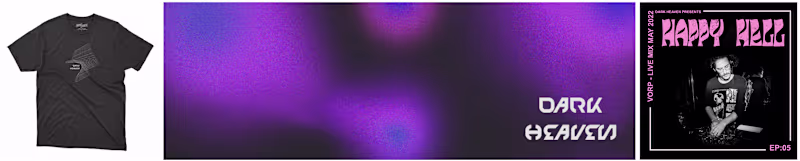 Cover image for DARK HEAVEN 