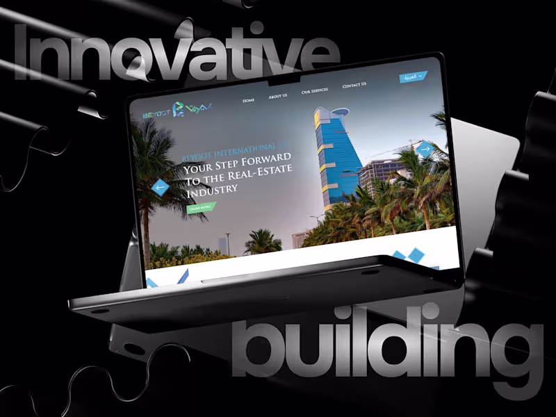 Cover image for Custom Website For Real Estate Business In Saudi Arabia