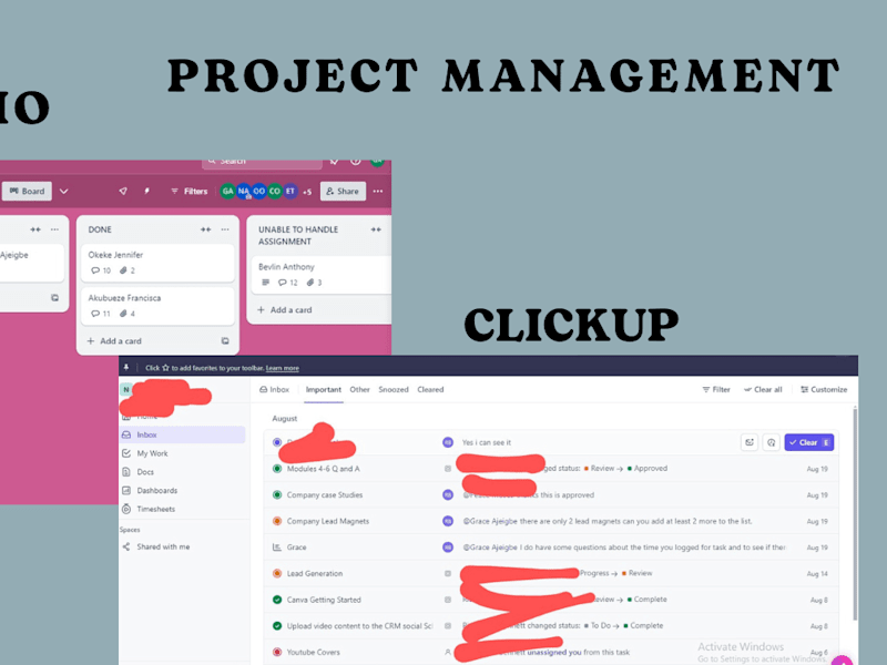 Cover image for Provided Administrative Support for a Marketing Company 