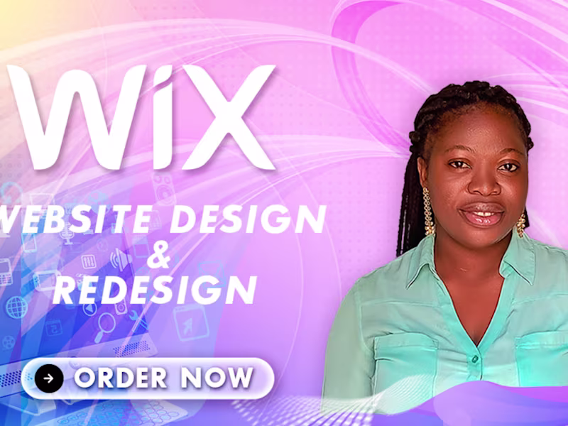 Cover image for Wix website design and development