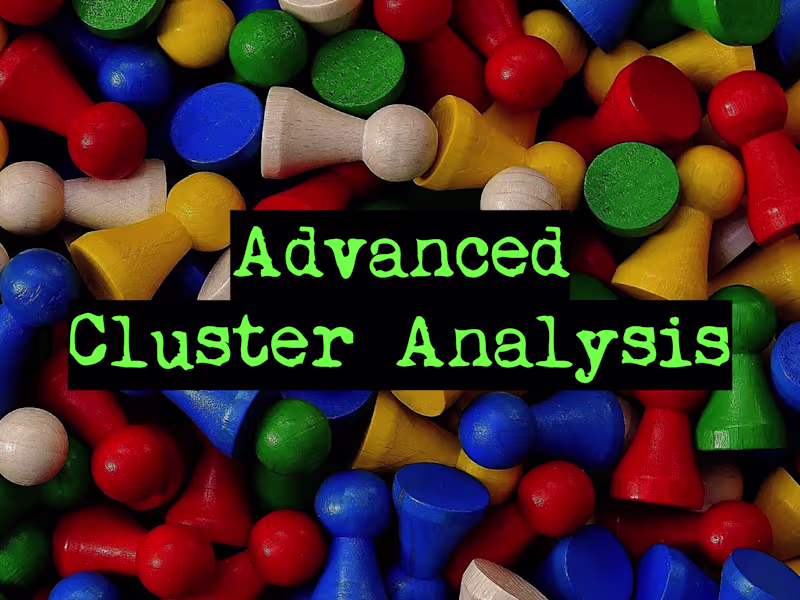 Cover image for Advanced Cluster Analysis