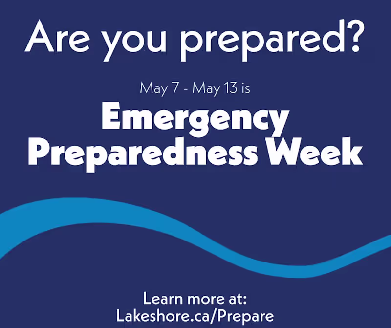 Cover image for Emergency Preparedness Week Social Media Graphics