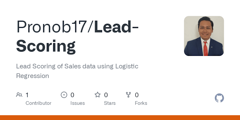Cover image for Lead Scoring – Predictive Model