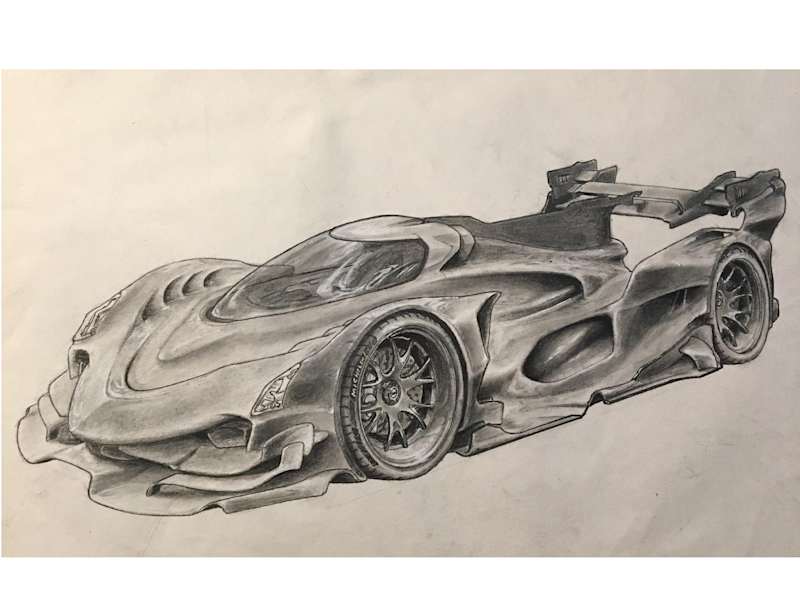 Cover image for Supercar Concept Drawings