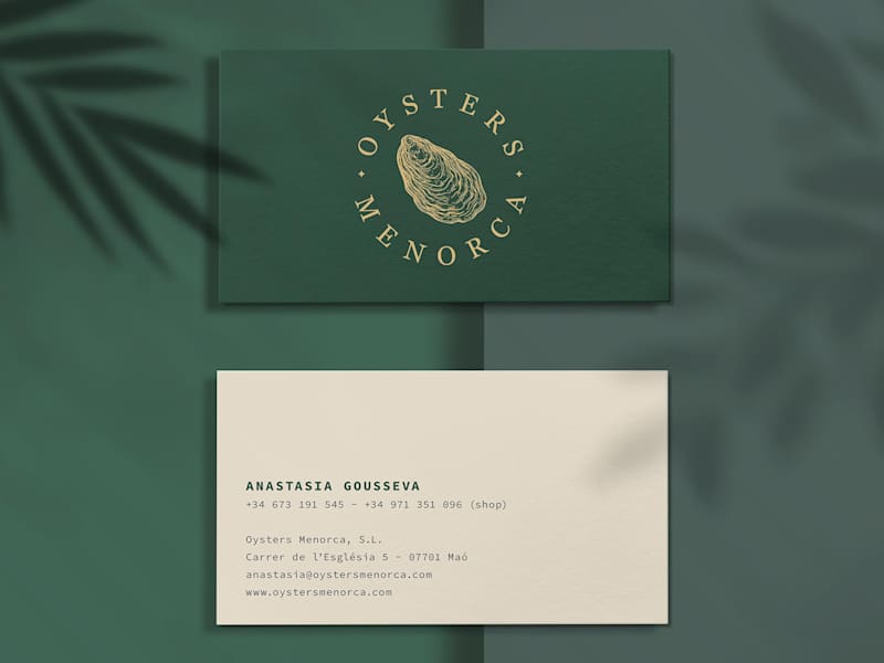Cover image for Brand Identity for Oysters Menorca