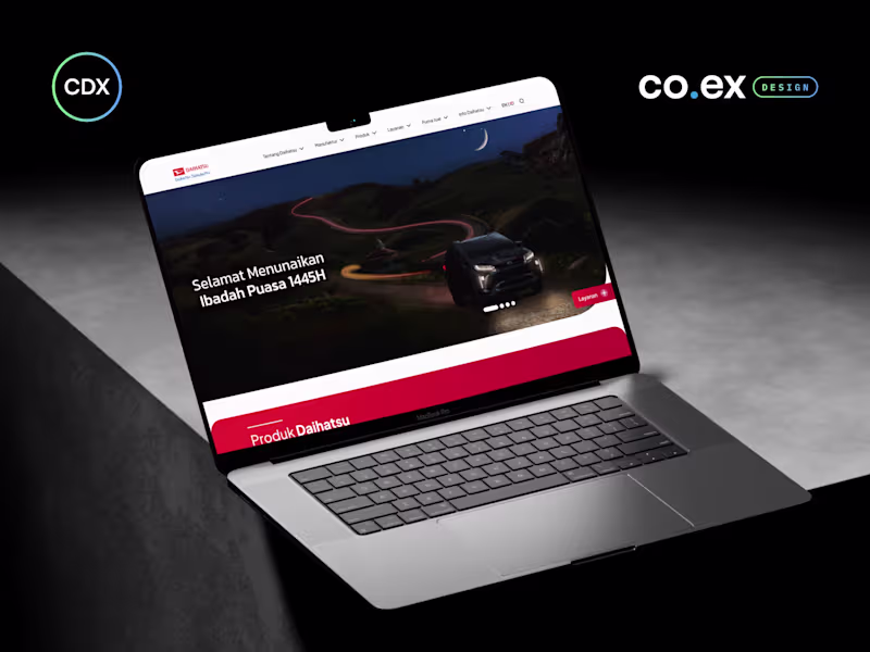 Cover image for Daihatsu Indonesia Website Revamp