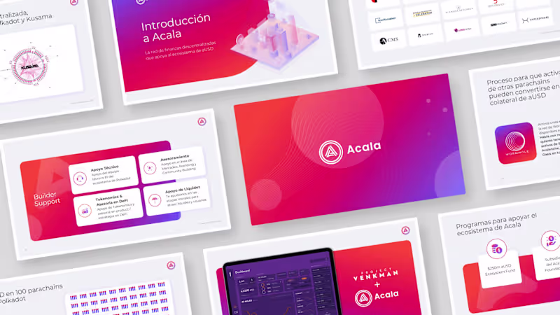 Cover image for Acala Network pitch deck
