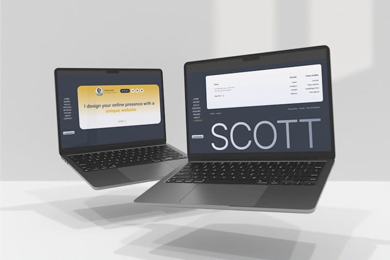 Cover image for Voss - Professional Portfolio Framer Website