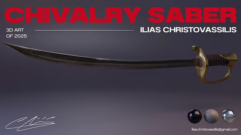 Cover image for Game ready weapon Model