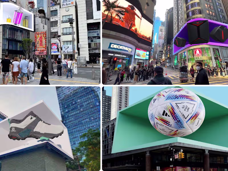 Cover image for I will make 3d animation video for your led billboards