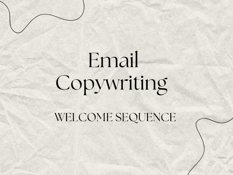 Cover image for Email Copywriting | Welcome Sequence 
