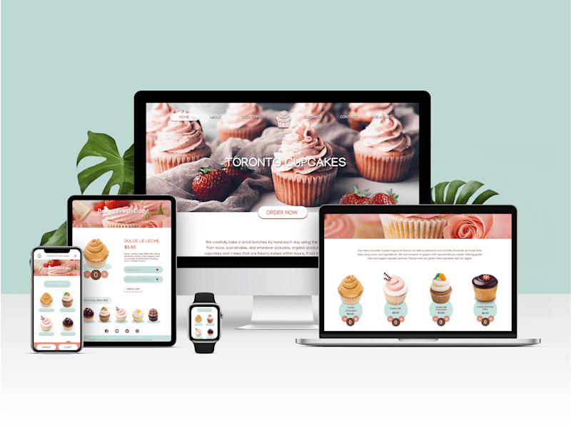 Cover image for  Toronto Cupcakes - Website